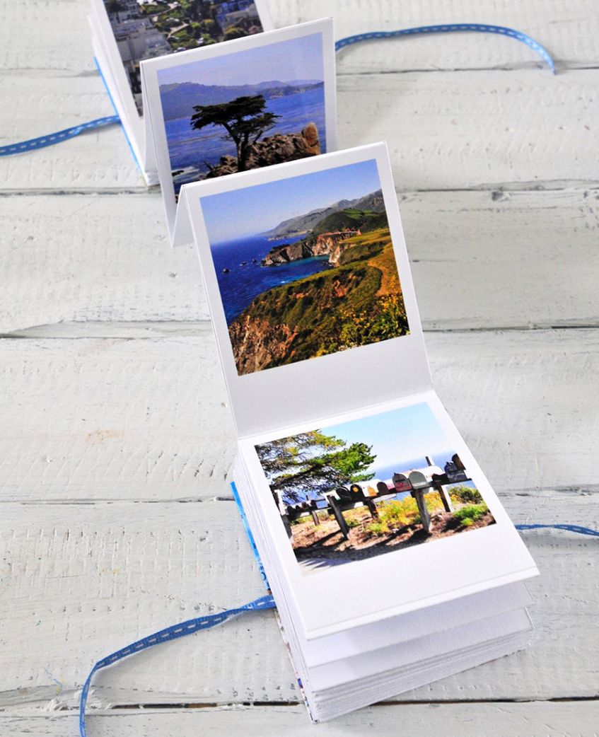 Kurzfristiges Weihnachtsgeschenk: Foto-Leporello